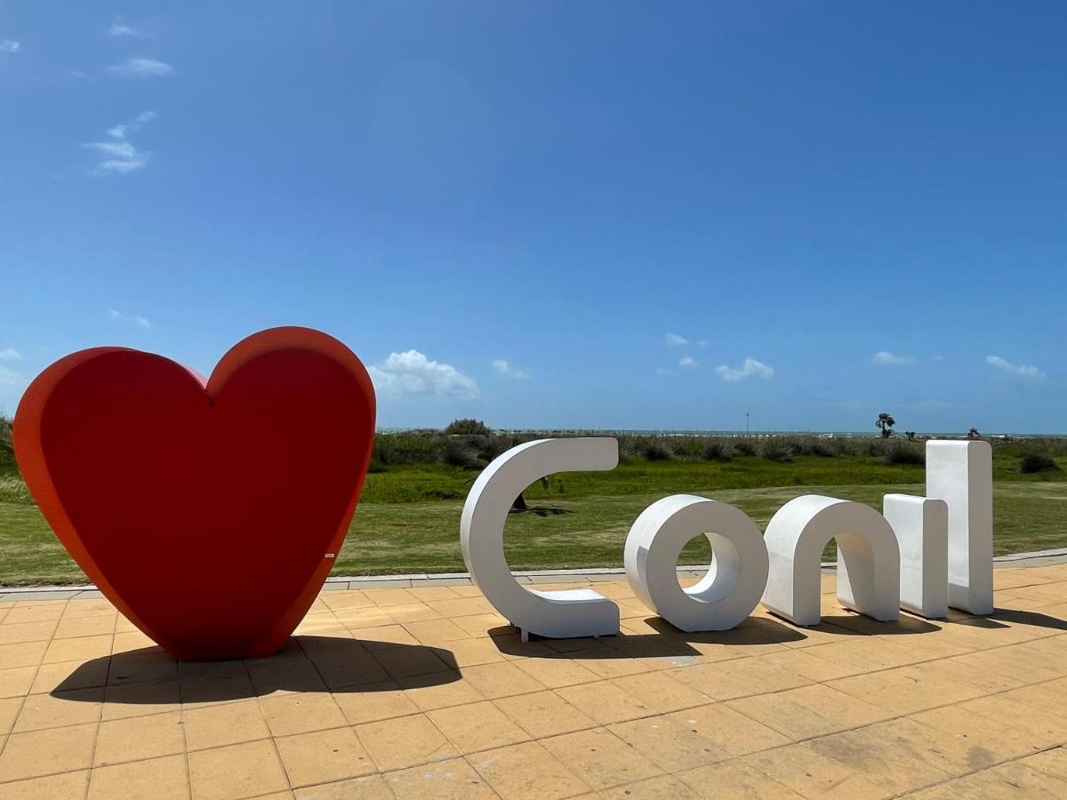 Apartamento Conil Playa & Centrico, Con Aire Acond Y Wifi -Solo Familias Y Parejas- Conil De La Frontera Exterior foto